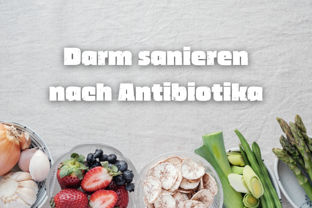 Darm sanieren nach Antibiotika